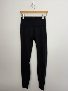 Lululemon Wunder Under Hi-Rise Tight (Full-On Luxtreme 28") Black Sz 6